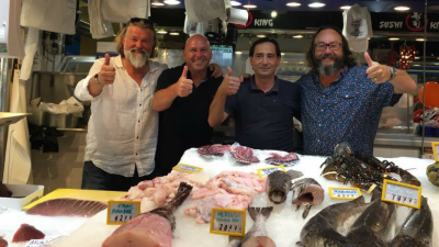 Marc Fosh promociona Mallorca con los Hairy Bikers