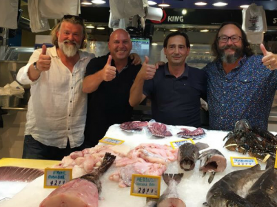 Marc Fosh promociona Mallorca con los Hairy Bikers