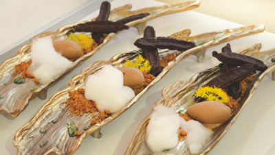 Postre Santa Inés, por Óscar Molina