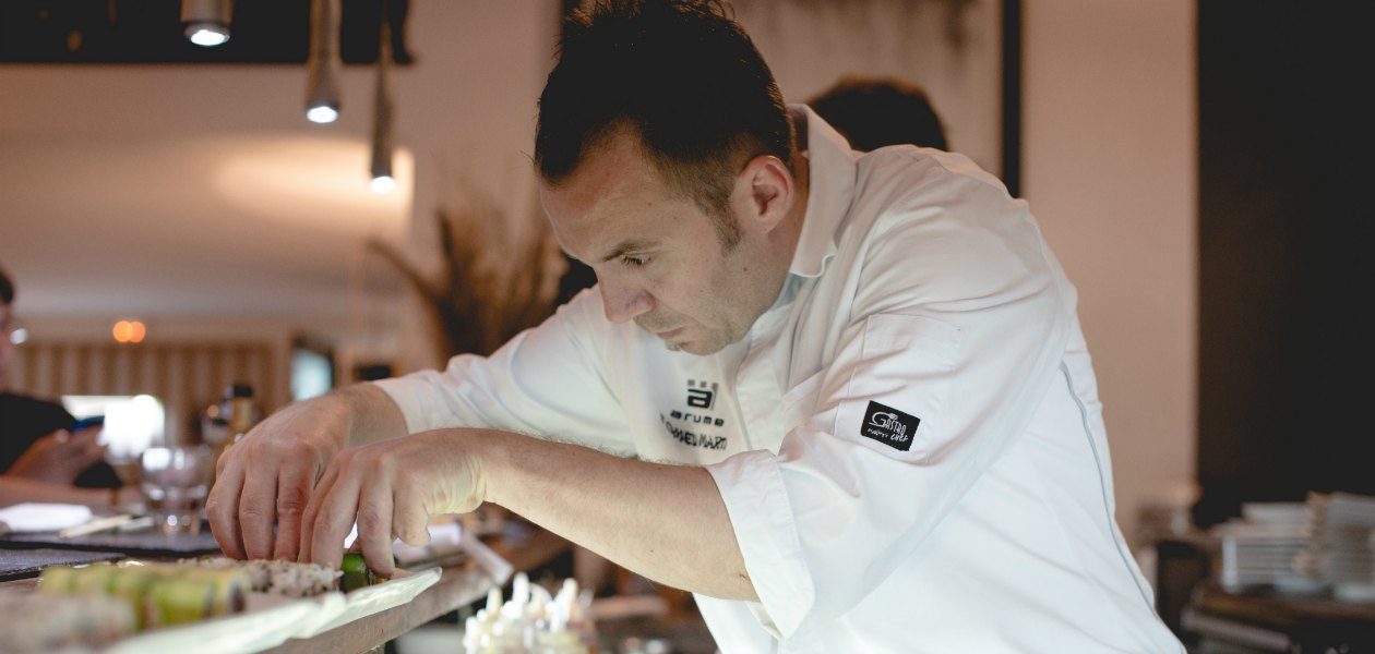 Tomeu Martí, chef del Restaurante Arume