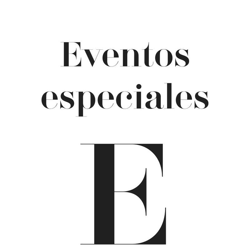 Eventos especiales
