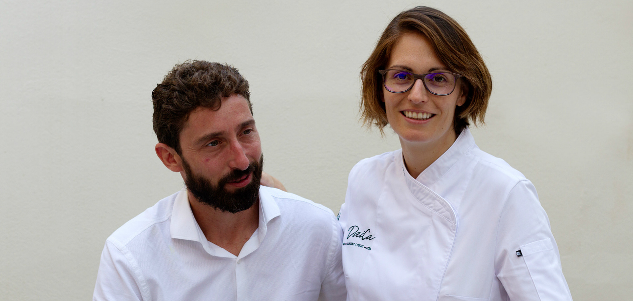 Cati Pieras y David Ribas, propietaris del restaurant Daica (Llubí, Mallorca)