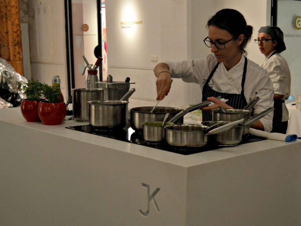 Hidden Kitchen con Caterina Pieras en Gerhardt Braun Gallery