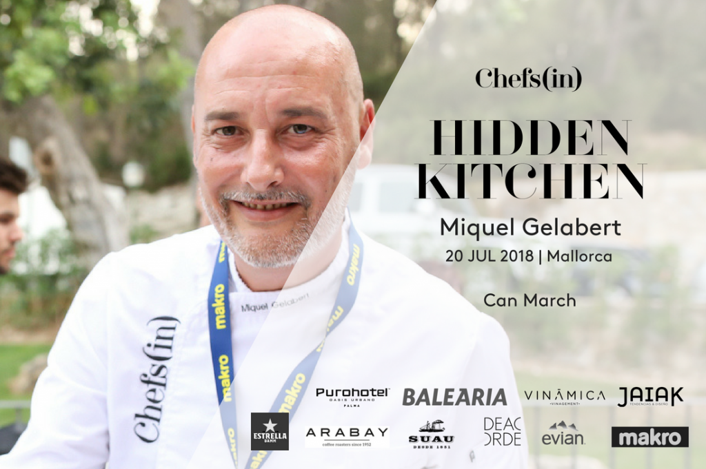 Hidden Kitchen by Chefsin - Miquel Gelabert - 20 de julio de 2018 - Mallorca