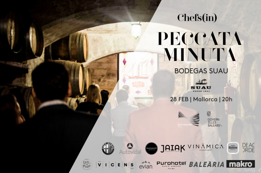 Peccata Minuta chefsin bodegas suau febrero 2018