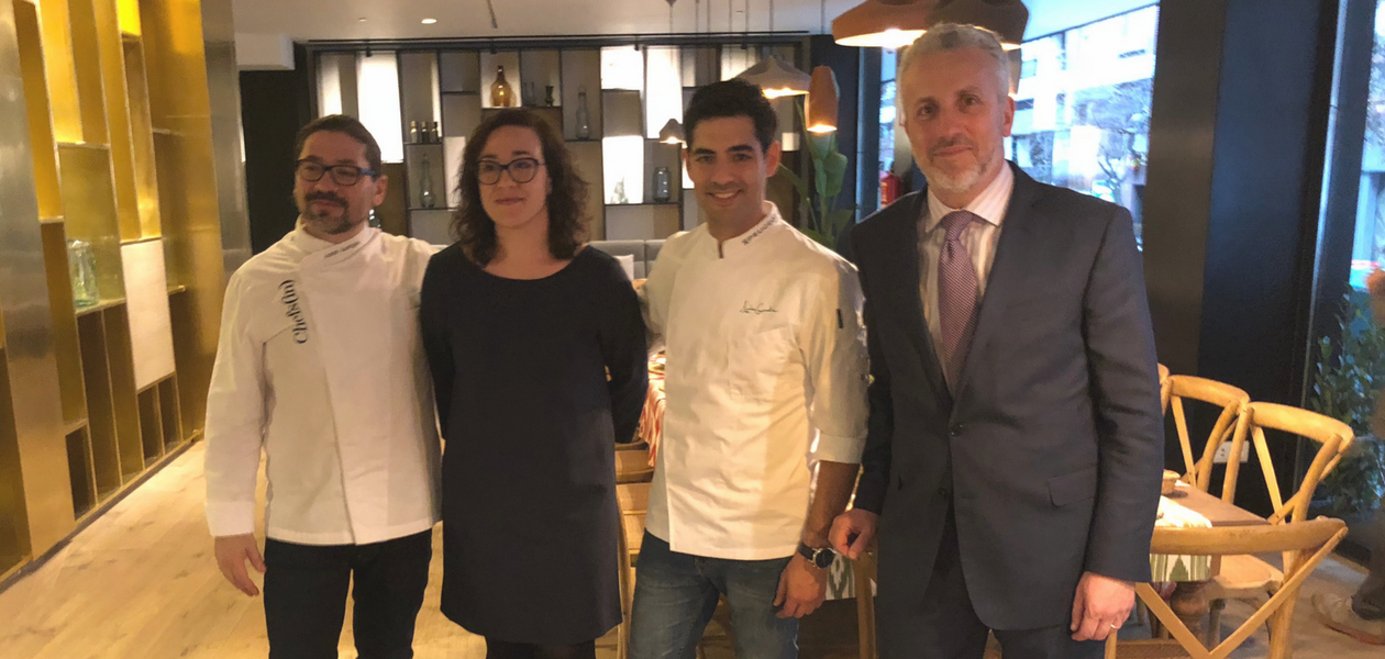 Chefs de Chefsin promocionan la gastronomia de Palma en Madrid