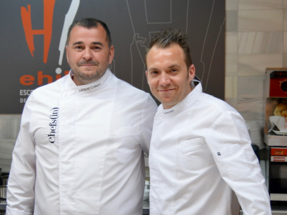 Aprendiendo a cocinar con Miquel Calent y Tomeu Martí