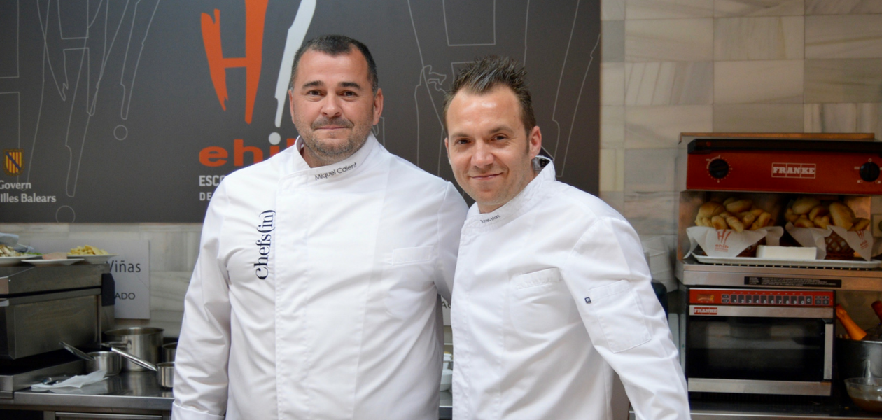 Curso de cocina a4manos con Miquel Calent y Tomeu Marti - Chefsin - Abril 2018