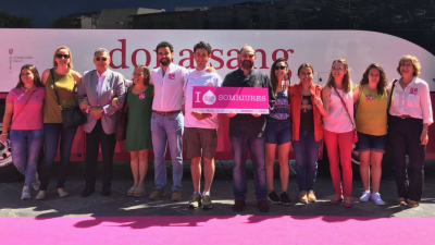 Chefsin, amb els donants de sang