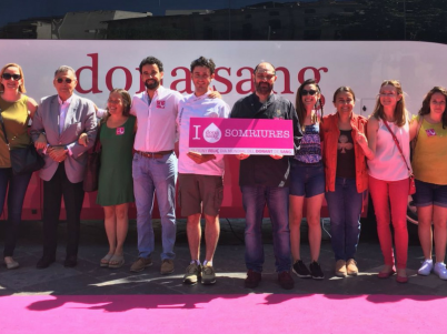 Chefsin, amb els donants de sang