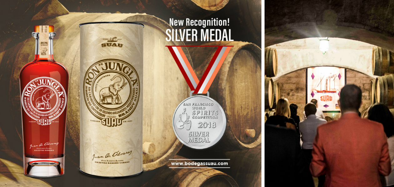 San Francisco World Spirits Competition 2018 - Silver Medal - Ron Jungla - Bodegas Suau