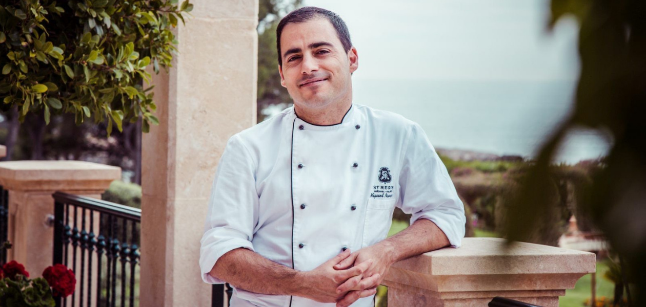 Chef Miguel Navarro - St Regis Mardavall - Es Fum - Mallorca