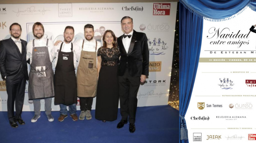 Chefs(in) en Navidad entre amigos de Esteban Mercer