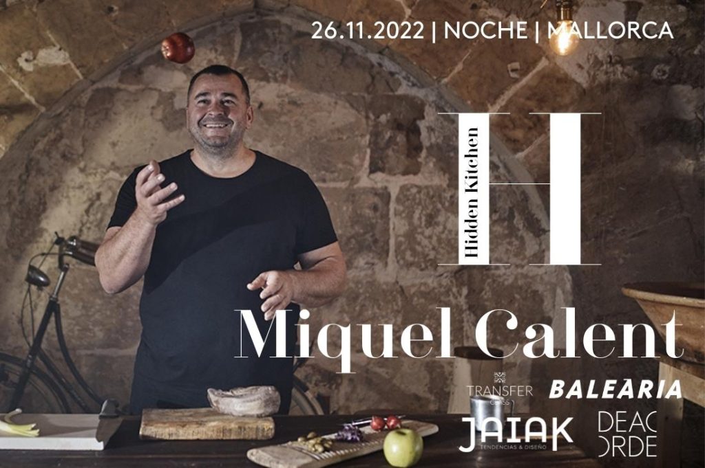 En algún lugar de MALLORCA.
Importante: se trata de un menú degustación en un lugar que no es un restaurante y maridado con vinos. Si tienes alergias o intolerancias severas no te recomendamos este evento.
