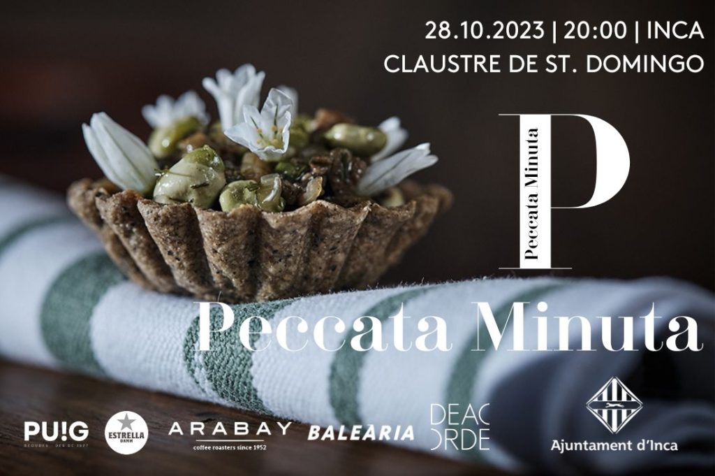 ¡¡Aprovecha el descuento del 50% por la compra de las primeras entradas!!

Sábado 28 de octubre, a las 20 horas.

Una edición muy especial del Peccata Minuta Edición Limitada en Mallorca. ¡No te pierdas la oportunidad! Plazas limitadas.