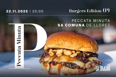 Peccata Minuta - Burguers Edition - 22/11/2025