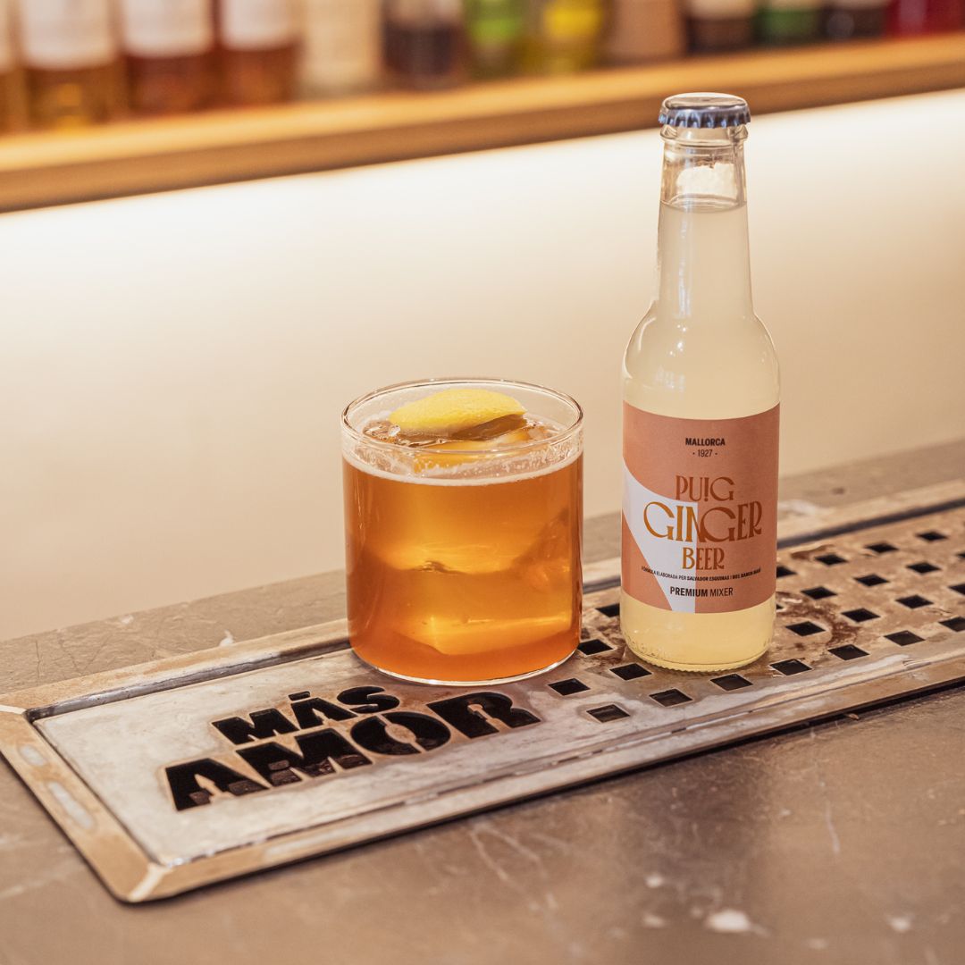 Cóctel con Ginger Beer Puig