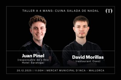 Taller de cocina de Navidad - Juan Pinel y David Morillas - 20 de diciembre de 2025