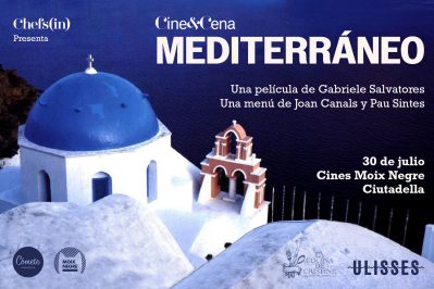 Cine&Cena - Joan Canals - Pau Sintes - 30 de julio - ciutadella
