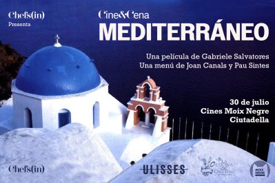 Cine&Cena - Joan Canals - Pau Sintes - 30 de julio - ciutadella