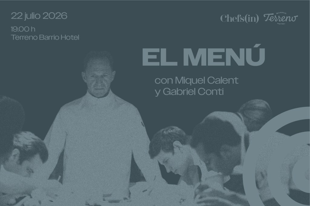 Este evento forma parte del 1er Festival Cine&Cena by Chefs(in). Si quieres abonarte al festival completo o a más de una película, con un descuento o dos, por supuesto, accede directamente al ABONO DE TEMPORADA.

Cine y cena. Una combinación que siempre es un éxito, pero a la manera Chefs(in) y de la mano de Terreno Barrio Hotel. Veremos en pantalla grande y en veersión original El menú (2022) y Gabriel Conti (Destape) y Miquel Calent (Can Calent y Cuit) prepararán el menú basado en la película. ¿Vienes?

Miércoles 22 de julio 2026, 19:00h. Terreno Barrio Hotel - MALLORCA.