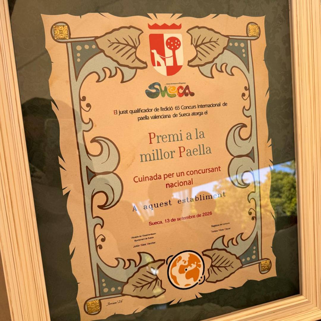 Premio a la Mejor Paella Valenciana